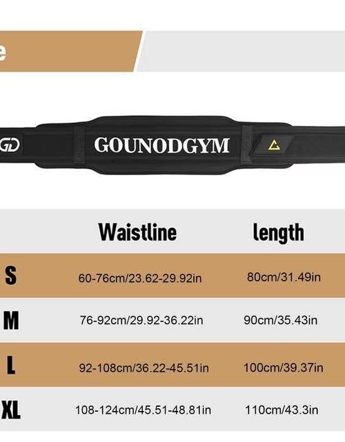 Load image into Gallery viewer, EVA Gym Weightlifting Belt Fitness Waist Protection Belt Powerlifting Back Support Power Training Weight Lifting Belts
