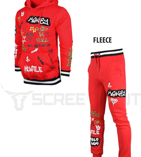 brand Mens Hip Hop Premium Slim Fit Track Pants - Athletic Jogger Bottom with Side Taping