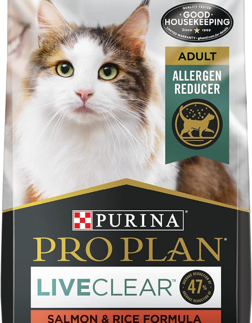 Load image into Gallery viewer, Liveclear with Probiotics Allergen Reducing Salmon &amp; Rice Adult Dry Cat Food
