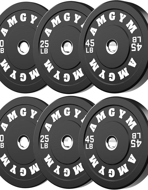 Load image into Gallery viewer, LB Bumper Plates Olympic Weight Plates, Bumper Weight Plates, Steel Insert, Strength Training

