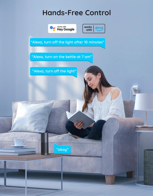 Load image into Gallery viewer, Smart Plug 15A, Wifi Bluetooth Outlets 4 Pack Work with Alexa and Google Assistant, Wifi Plugs with Multiple Timers,  Home APP Group Control Remotely, No Hub Required, ETL&amp;FCC Certified
