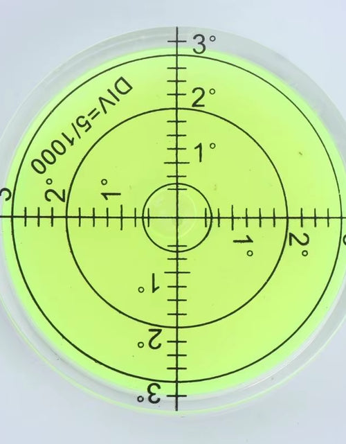 Load image into Gallery viewer, PrecisionPro 60MM PMMA Bubble Level – Accurate Surface Measurement Tool for Perfect Alignment
