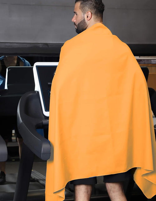 Load image into Gallery viewer, Microfiber Towel Perfect Travel &amp; Sports &amp;Beach Towel. Fast Drying - Super Absorbent - Ultra Compact. Suitable for Camping, Backpacking,Gym, Beach, Swimming,Yoga
