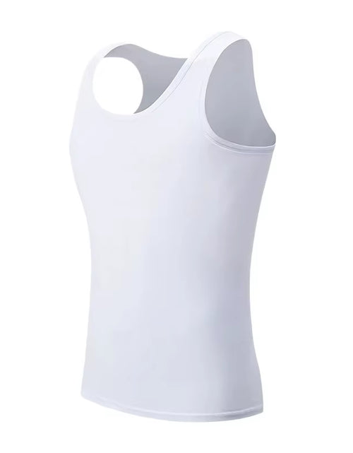 Load image into Gallery viewer, 1/3 Pack Four Seasons Men'S Cotton Joker Vest Teenagers Simple Fit Sports Fitness T-Shirt Middle-Aged Casual Sleeveless Shirt
