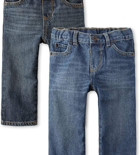 Baby Toddler Boys Basic Straight Leg Jeans